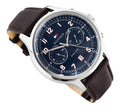 Buy Tommy Hilfiger Emerson Grey Dial Brown Leather Strap Watch for Men - 1791385 in Pakistan