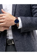 Buy Tommy Hilfiger James Blue Dial Brown Leather Strap Watch for Men - 1710354 in Pakistan