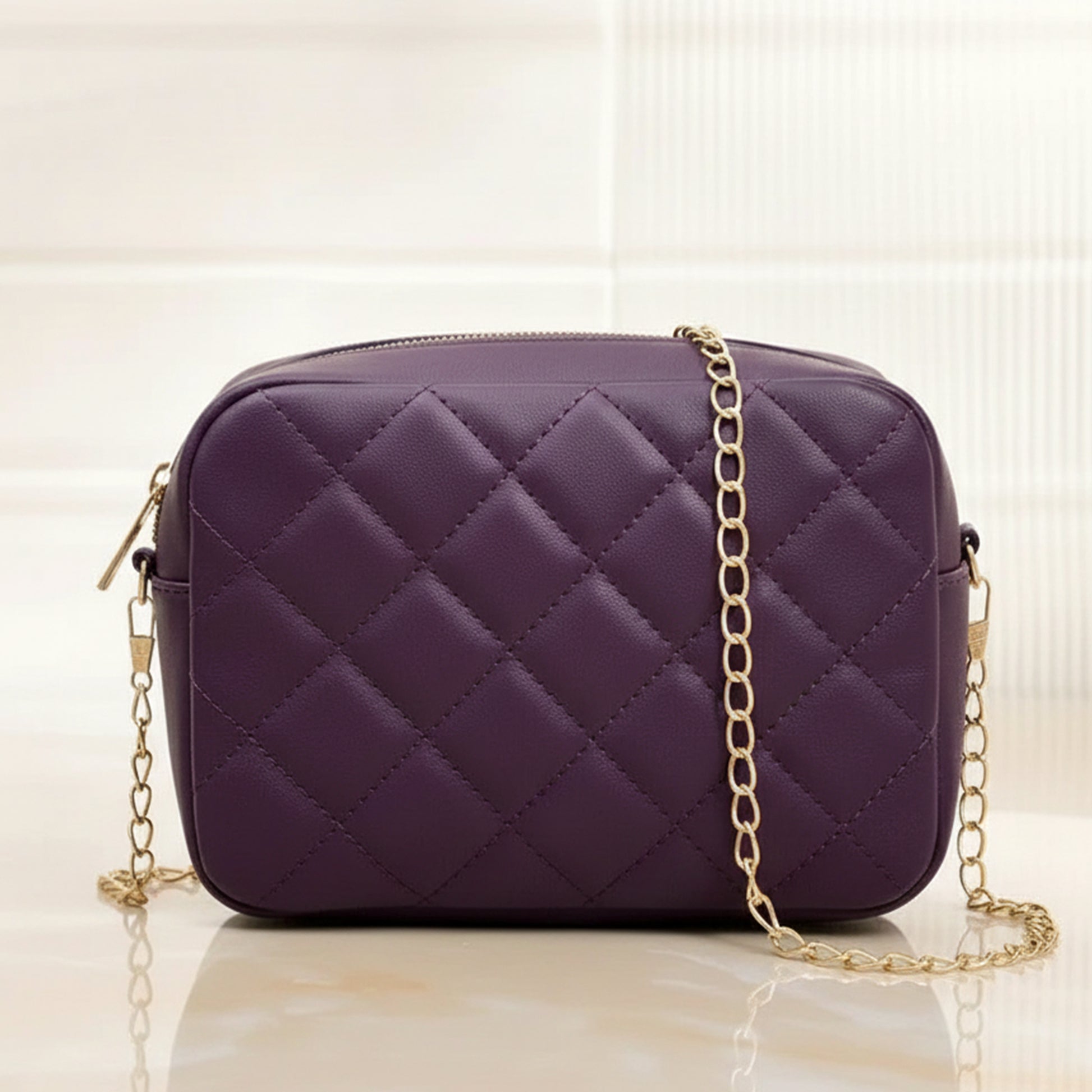 Buy Urban Chic Crossbody Bag - Deep Purple in Pakistan