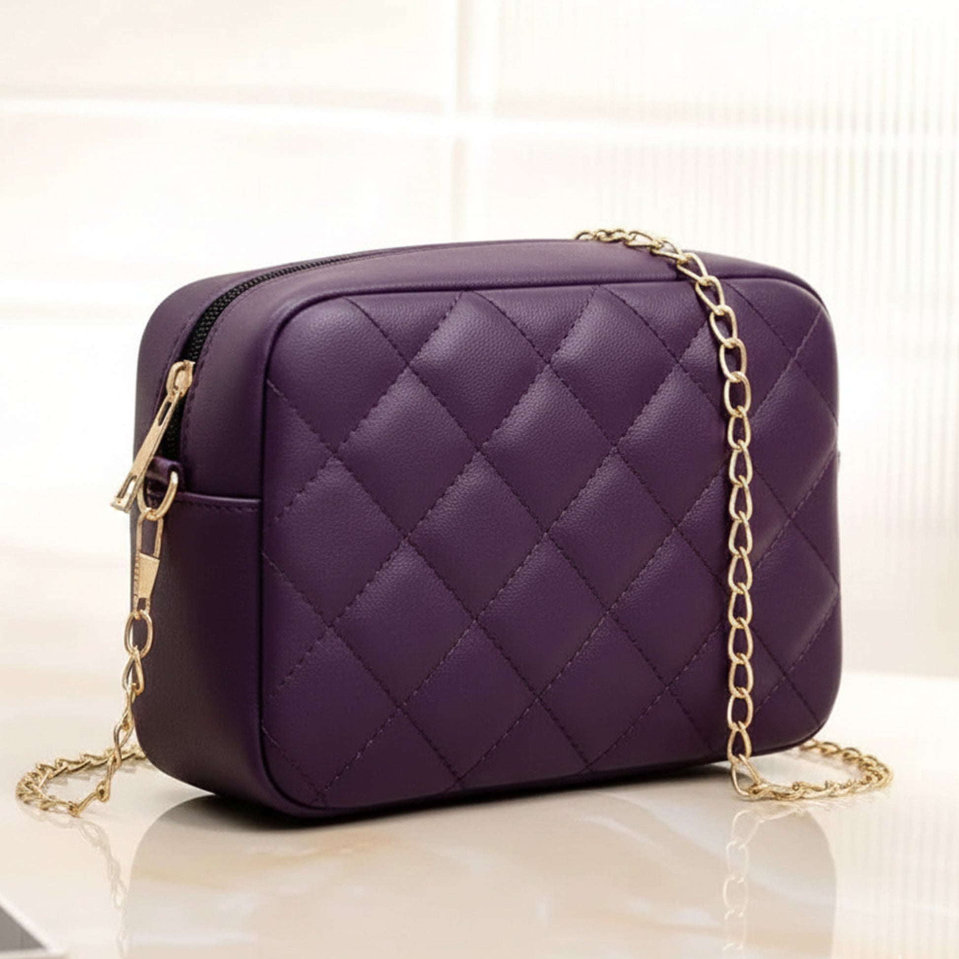 Buy Urban Chic Crossbody Bag - Deep Purple in Pakistan