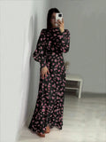 Buy SHEIN Ditsy Floral Long Sleeve Casual Day Dress, Minimalist & Stylish in Pakistan