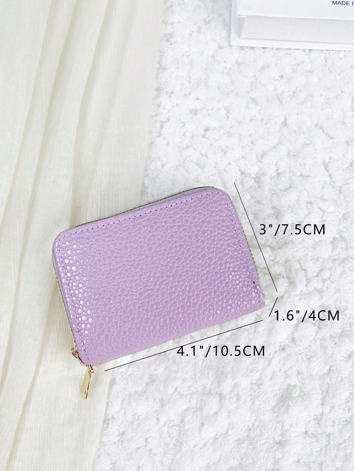 Buy SHEIN Double Zipper Wallet Business Card Holder Wallet in Pakistan
