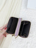 Buy SHEIN Double Zipper Wallet Business Card Holder Wallet in Pakistan
