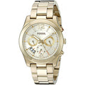 Buy Perfect Boyfriend Gold Dial Gold Steel Strap Watch For Women in Pakistan