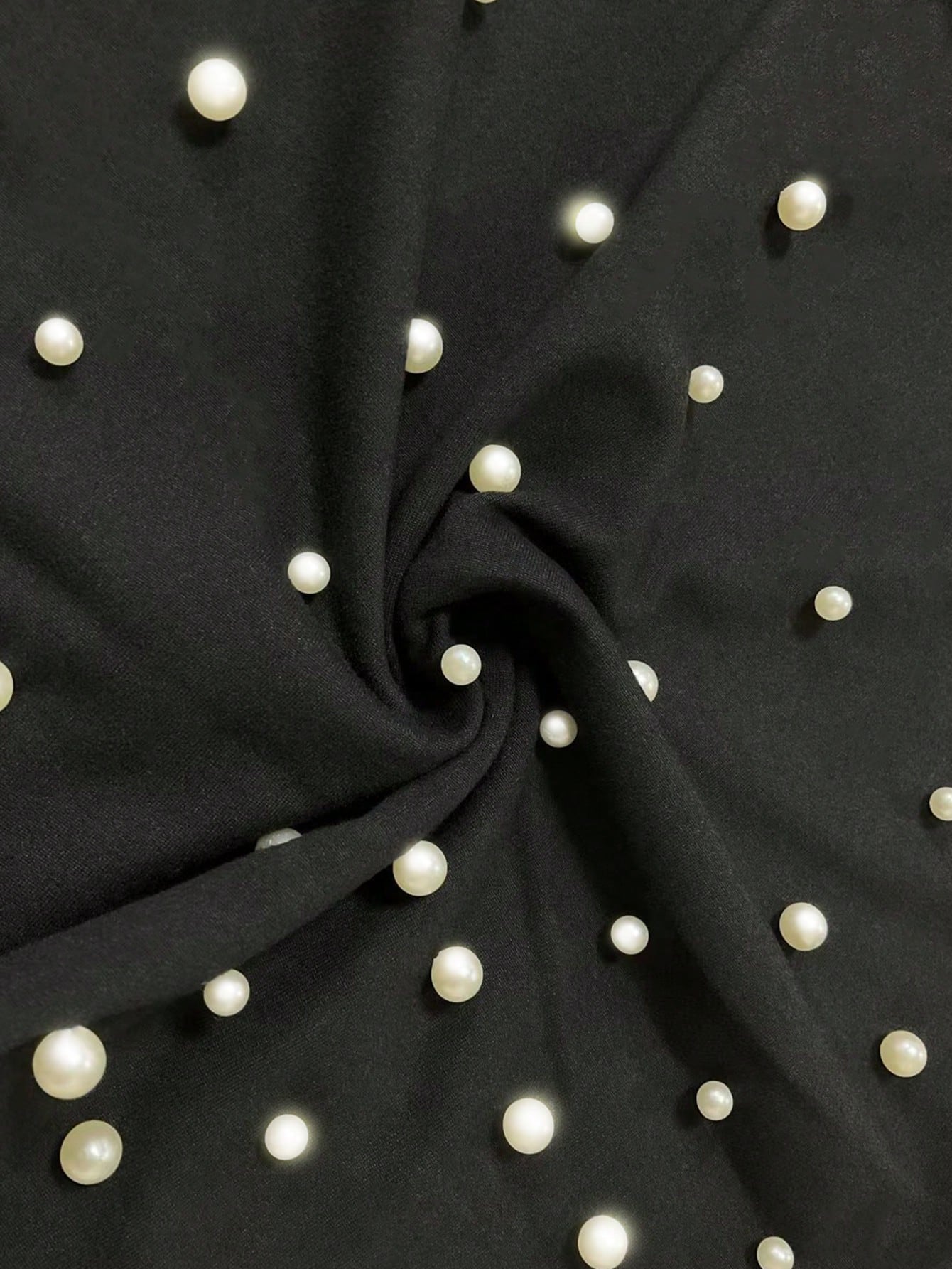 Buy SHEIN Elegant Pearl Embellished Off Shoulder Long Sleeve Pencil Dress Party Dress For Women in Pakistan