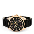 Buy Emporio Armani Men’s Analogue Quartz Silicone & Stainless Steel Black Dial 44mm Watch AR6066 in Pakistan