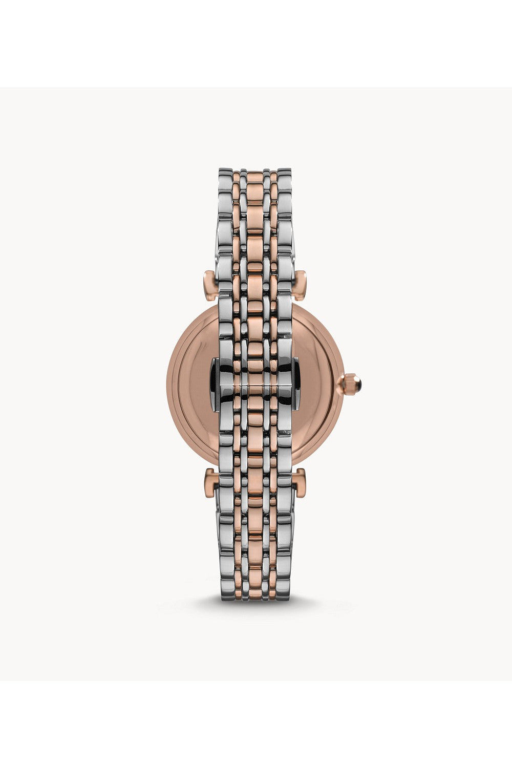 Buy Emporio Armani Gianni T Bar Silver Dial Two Tone Steel Strap Watch for Women - AR1992 in Pakistan