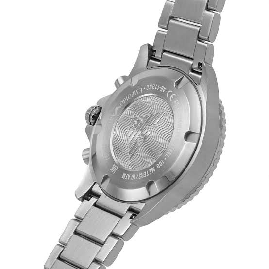 Buy Emporio Armani Men's Quartz Stainless Steel Black Dial 43mm Watch AR11360 in Pakistan