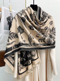 Buy SHEIN FADZOYLE 1pc Flowers Scenic Pattern Scarf Pashmina Shawl in Pakistan
