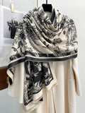 Buy SHEIN FADZOYLE 1pc Flowers Scenic Pattern Scarf Pashmina Shawl in Pakistan