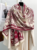 Buy SHEIN FADZOYLE 1pc Flowers Scenic Pattern Scarf Pashmina Shawl in Pakistan