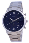 Buy Fossil Men's Chronograph Quartz Stainless Steel Blue Dial 44mm Watch FS5792 in Pakistan