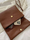Buy SHEIN Fashionable,Minimalist,Casual,Litchi Embossed Flap Square Bag For Girl, Teen Girls in Pakistan