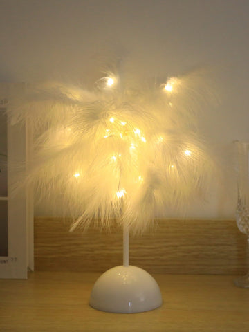Buy SHEIN Feather Decor Table Lamp in Pakistan