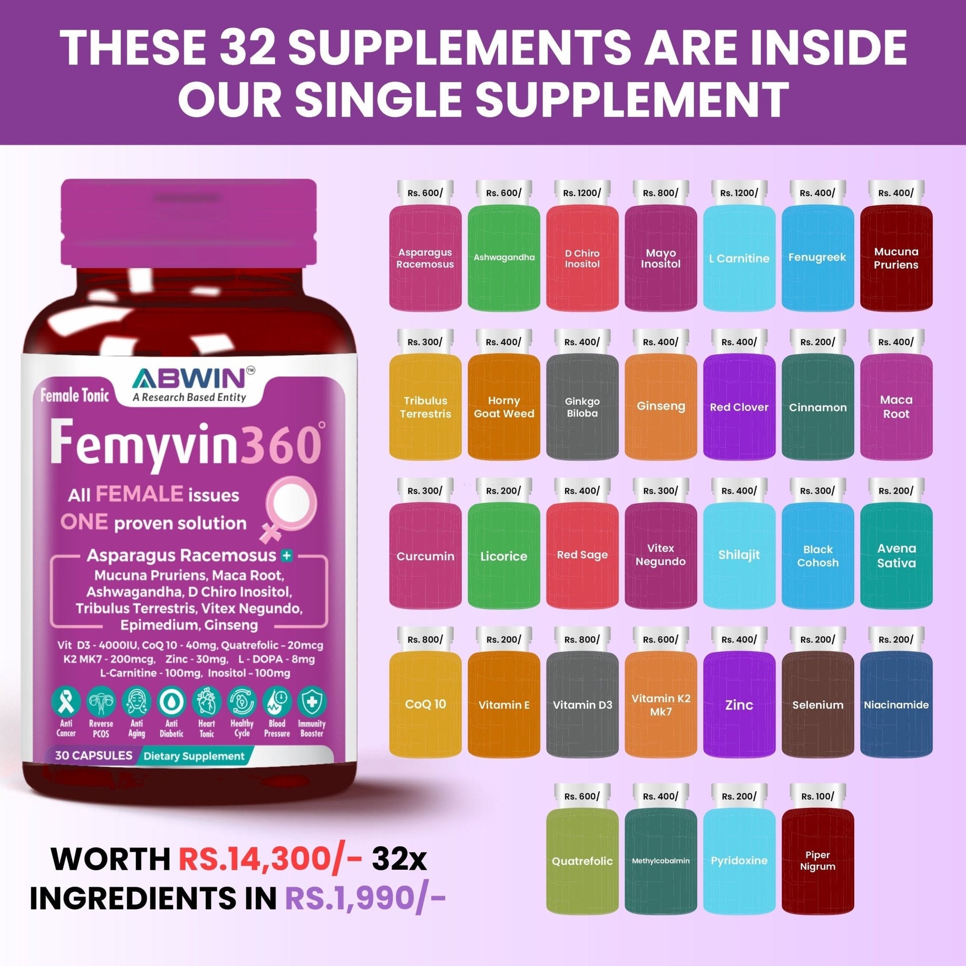 Buy Femyvin 360 in Pakistan