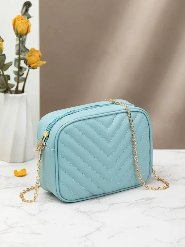 Buy Chevron Charm Crossbody Bag in Pakistan