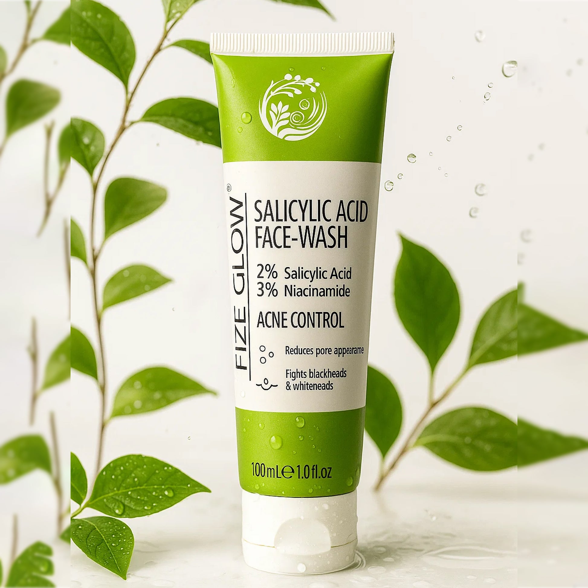 Buy Fize Glow 2% Salicylic Acid Face Wash – Acne Control & Pore Care in Pakistan