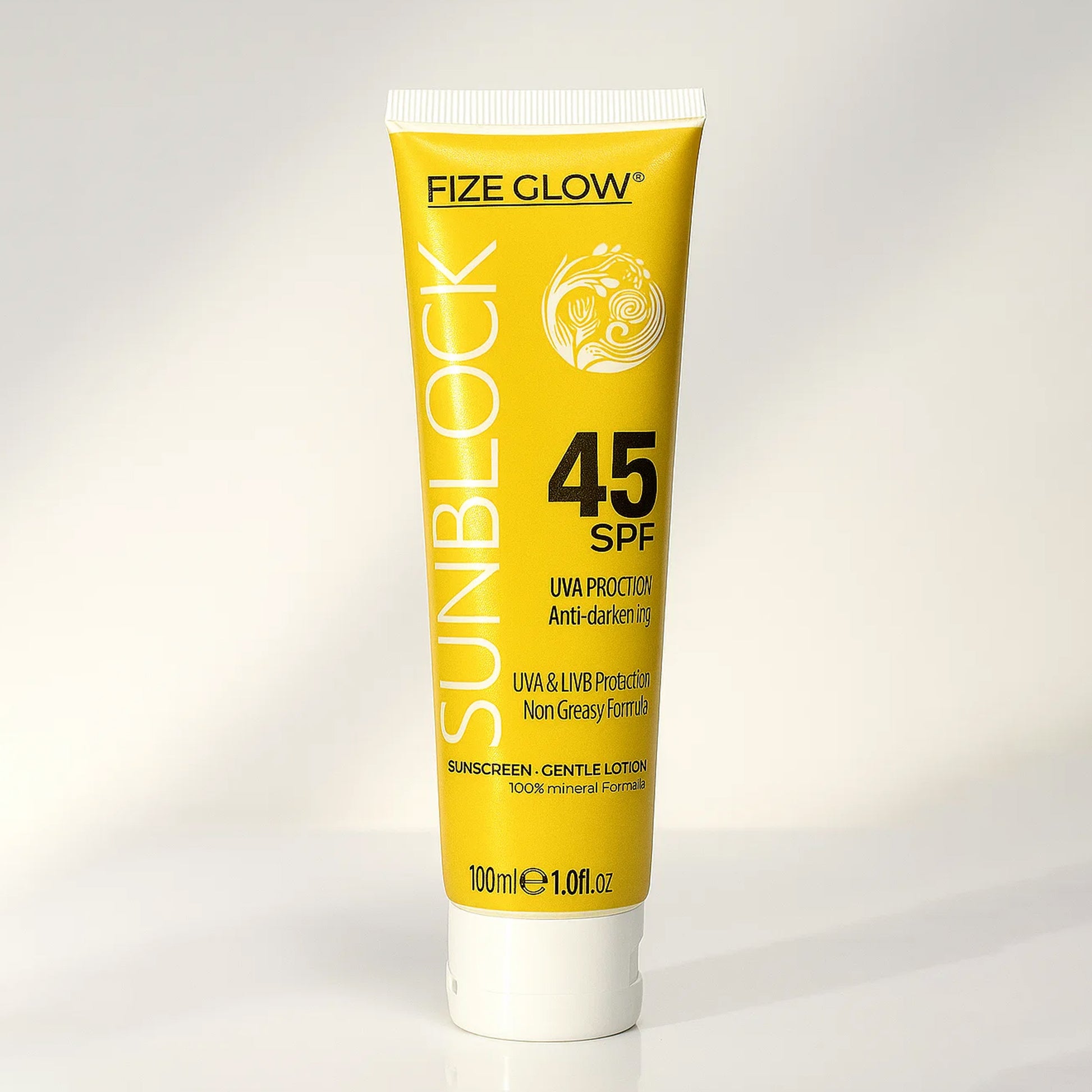 Buy Fize Glow SPF 45 Sunblock Advanced UVA/UVB Protection in Pakistan