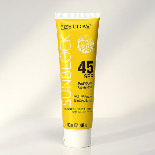 Buy Fize Glow SPF 45 Sunblock Advanced UVA/UVB Protection in Pakistan