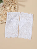 Buy SHEIN Floral Embroidered Fingerless Gloves in Pakistan