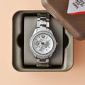 Buy Fossil Women's Quartz Silver Stainless Steel Silver Dial 38mm Watch ES3588 in Pakistan