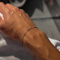 Buy Thin Cuban Curb Link Silver Bracelet 1.5MM in Pakistan