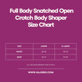 Buy Sajiero Full Body Snatched Open Crotch Body Shaper in Pakistan