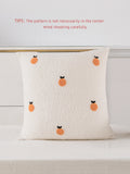 Buy SHEIN Fuzzy Fruit Embroidered Cushion Cover Without Filler, Plush Throw Pillow Cover, Pillow Insert Not Include, For Sofa, Living Room in Pakistan