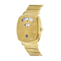 Buy Gucci Grip Gold Dial Gold Stainless Steel Strap Watch for Men - YA157409 in Pakistan