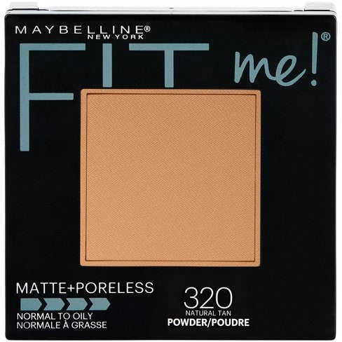 Buy Maybelline Fit Me! Matte + Poreless Powder Foundation - 320 Natural Tan in Pakistan