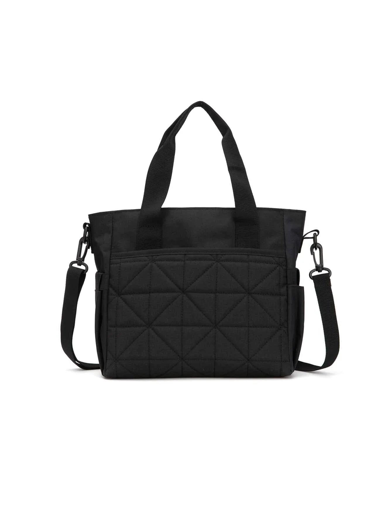 Buy SHEIN Geometric Embossed Diaper Bag in Pakistan