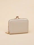 Buy SHEIN Graphic Flower Embroidered Short Wallet, Kiss-Lock & Zipper Clutch Purse, Faux Leather Coin Purse in Pakistan