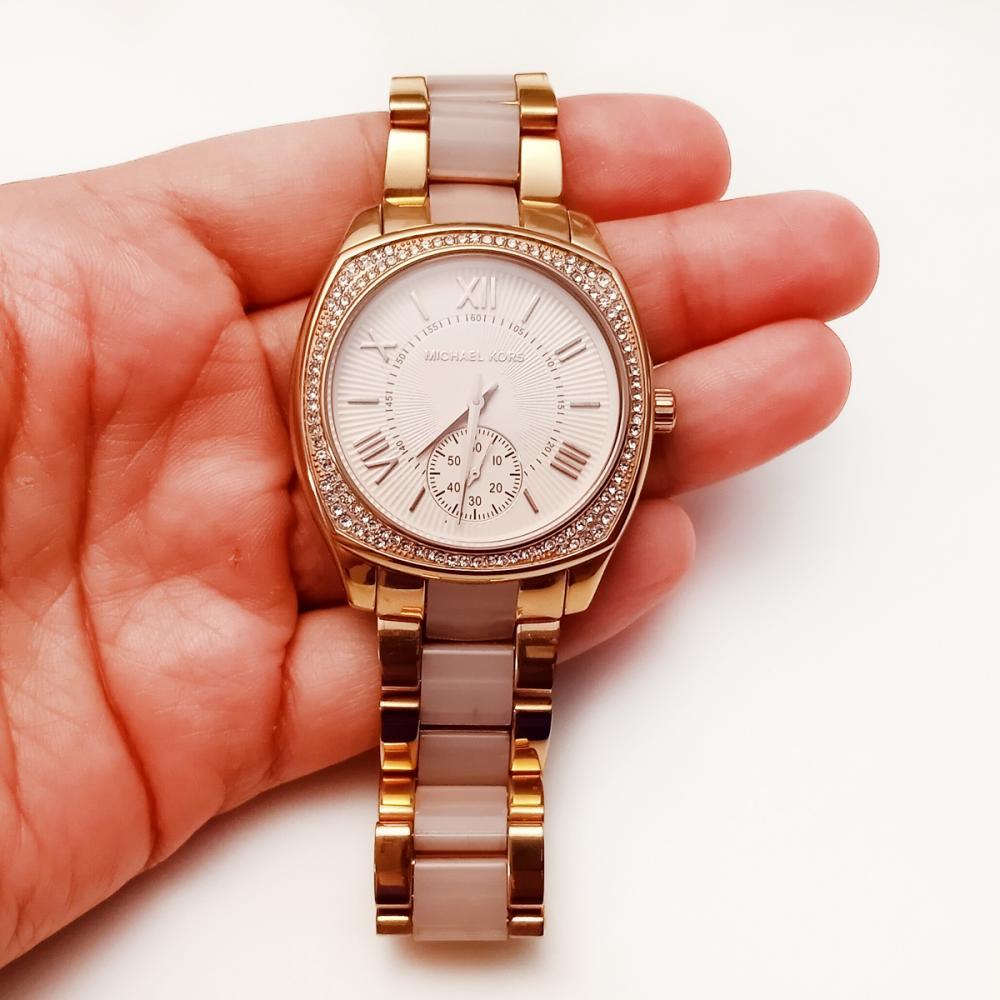 Buy Michael Kors Bryn Rose Gold Dial Rose Gold-tone Ladies Watch - Mk6135 in Pakistan