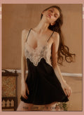 Buy Priel Silk Lace Embroidered Short Lingerie in Pakistan