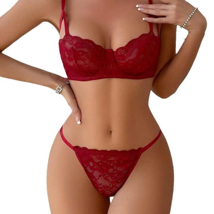 Buy Sajiero Bra Set - Ruby Allure in Pakistan