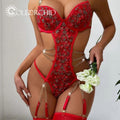 Buy Sajiero Garter Set - Celestial Bloom in Pakistan