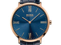 Buy Hugo Boss Mens Quartz Blue Leather Strap Blue Dial 40mm Watch - 1513371 in Pakistan