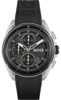 Buy Hugo Boss Chrono Volane Dial Black Silicone Watch for Men - 1513953 in Pakistan