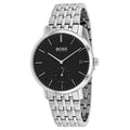 Buy Hugo Boss Mens Chronograph Quartz Silver Stainless Steel Black Dial 40mm Watch - 1513641 in Pakistan