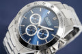 Buy Hugo Boss Mens Chronograph Quartz Stainless Steel Blue Dial 46mm Watch - 1512963 in Pakistan