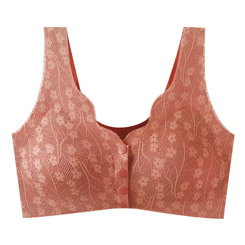 Buy Florea EasyLatch Front Button Lace Bra in Pakistan