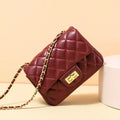Buy Quilted DockLock Crossbody Bag ~ Red in Pakistan