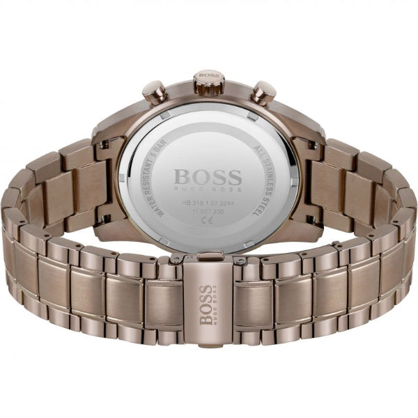 Buy Hugo Boss Mens Quartz Copper Stainless Steel Blue Dial 44mm Watch - 1513788 in Pakistan