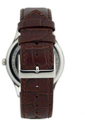 Buy Hugo Boss Mens Quartz Brown Leather Strap White Dial 43mm Watch - 1513486 in Pakistan
