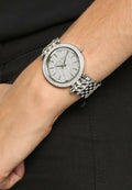 Buy Michael Kors Darci Crystal Pave Silver Dial Silver Stainless Steel Strap Ladies Watch - Mk3437 in Pakistan