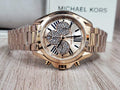 Buy Michael Kors Womens Quartz Stainless Steel Rose Gold Dial 38mm Watch - Mk6321 in Pakistan
