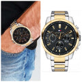 Buy Tommy Hilfiger Mens Quartz Stainless Steel Black Dial 46mm Watch - 1791559 in Pakistan