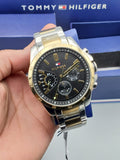 Buy Tommy Hilfiger Mens Quartz Stainless Steel Black Dial 46mm Watch - 1791559 in Pakistan