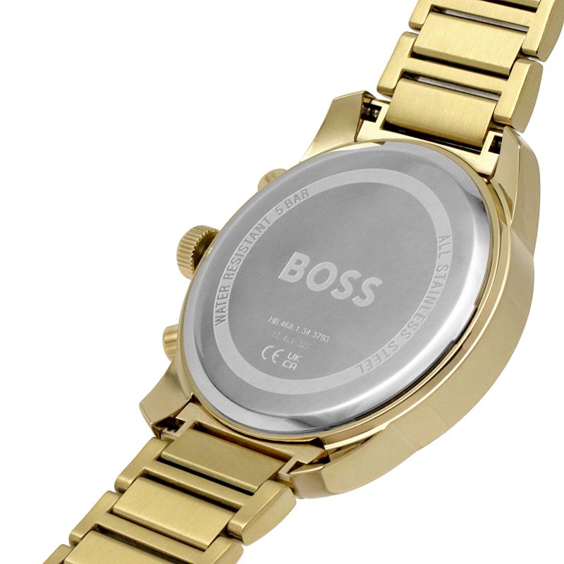 Buy Hugo Boss Men's Chronograph Yellow Gold Stainless Steel Watch 1514006 in Pakistan