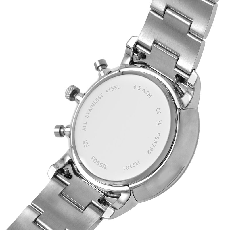 Buy Fossil Men's Chronograph Quartz Stainless Steel Blue Dial 44mm Watch FS5792 in Pakistan